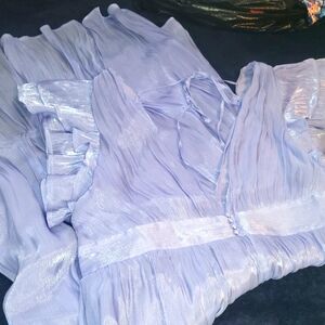 3XL purple shimmer dress